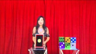 Super Big Dice Frame-Tora Magic-www.magiccastlemagic.webs.com