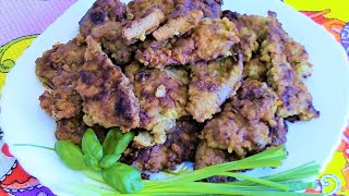 Супер вкусная нежнейшая и мягкая печень жареная. Вкусный рецепт .