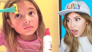 Girl Accidentally Shaves Eyebrows Off
