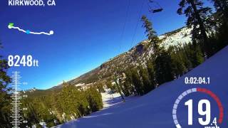 Trace: Skiing - junk . at Kirkwood