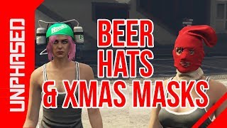 GTA 5 *PATCHED* GET ALL BEER HATS AND XMAS MASKS + ANY LOCKED CLOTHING ITEMS