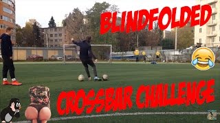 CHALLENGE С ЗАВЯЗАННЫМИ ГЛАЗАМИ С ВЛАДОМ!!! BLINDFOLDED CROSSBAR CHALLENGE!!!