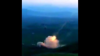 Azərbaycan ordusu 'Qrad' raketləri ilə düşməni belə vurdu 02 04 2016