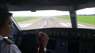 A330 Taxi-TakeOff from Soekarno Hatta int Airport