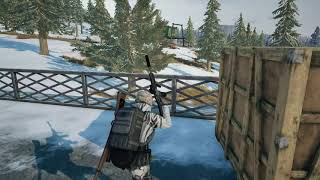 PUBG/CONTROL EN EL PUENTE CON LA TRAMPA DE PINCHOS!!!