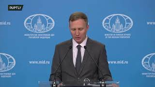 LIVE: Russian Foreign Ministry holds weekly briefing in Moscow