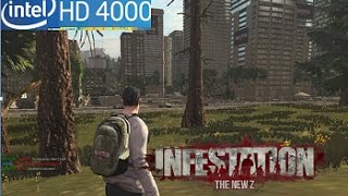 INFESTATION:THE NEW Z NA INTEL HD GRAPHICS 4000
