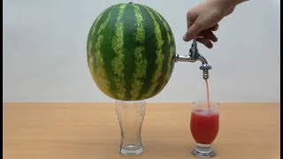 Puro succo di anguria bio
