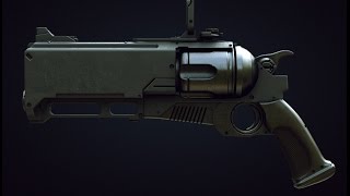 Scifi gun modelling