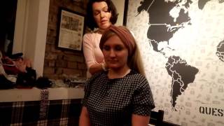 Как завязать платок по восточному mp4