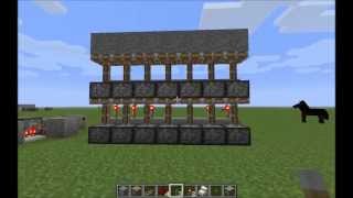 Minecraft Vertical Double Piston Extender 100% tested to work on Xbox and PC