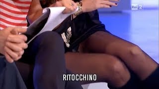 Alba Parietti upskirt  in collant [DonneInCollant.com]