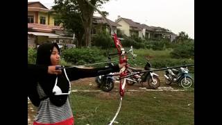 Khonsa and recurve bow #practise