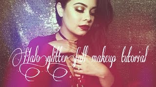 Halo, glitter, fall makeup look by (Susana c)