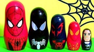 Homem Aranha Copinhos de Empilhar | Marvel Spiderman Stacking Cups