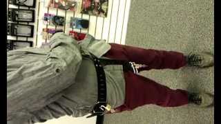 Spartacus 4 Lock Female Locking Chastity Belt Demo -Draft