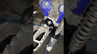 Боковая подножка на yamaha yz450f 2010г. Своими руками