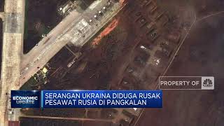 Ukraina Serang Pangkalan Udara Rusia, Putin Bantah Mentah-Mentah