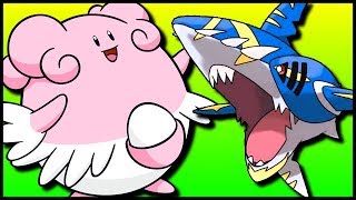 Mega Sharpedo & Calm Mind Thunder Blissey [Pokémon Showdown USUM]