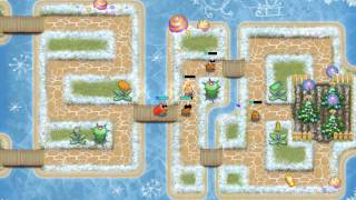 garden rescue level 19 защитники сада рождественский переполох