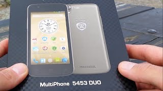Prestigio MultiPhone PAP 5453 DUO UNBOXING PL РАСПАКОВАНИЕ ROZPAKOWANIE