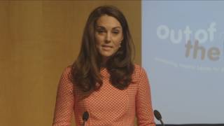 The Duchess of Cambridge at the launch of the 'Out of the Blue' film series, with Heads Together