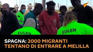 Spagna, 2000 migranti tentano di entrare a Melilla