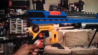 Xploderz XRanger with Nerf NF trigger