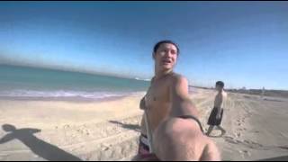 Open beach big balls