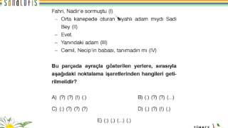 Noktalama İşarteleri - 1 - k4 - 30407