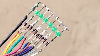 Night Rider LED Chaser with Single IC utsource.net
