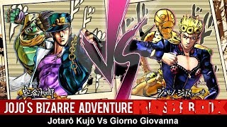 Giorno vs Jotaro but it's in Roblox