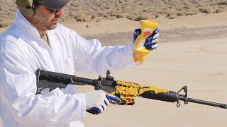 this is why you shouldn't put mustard in ur AR