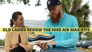 OLD LADIES REVIEW SEAN WOTHERSPOON NIKE AIR MAX 97/1!