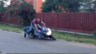 suzuki gsx 1000 crash падение с мотоцикла