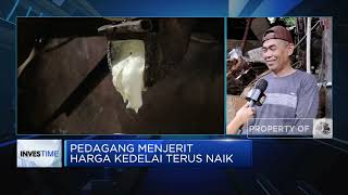 Pedagang Menjerit Harga Kedelai Terus Naik