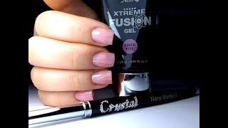 Polygel Подробная инструкция!!! Акриловий гель Xtreme Fusion Gel ТОП удивителные дизайны ногтей