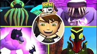 Ben 10: Protector of Earth All Bosses | Boss Fights  (Wii, PS2, PSP)