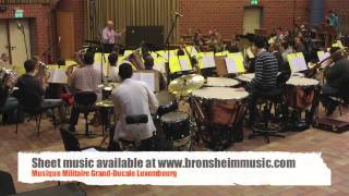 Musique Militaire Grand-Ducale Luxembourg plays "Rock It" by Tim Kleren