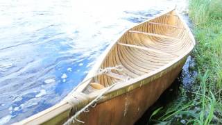 #BIRCHBARK #CANOE БЕРЕСТЯНОЕ КАНОЭ