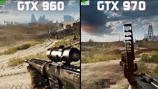 GTX 960 VS GTX 970 BATTLEFIELD 4 GAMEPLAY FPS WAR!!