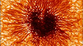 First sunspot observed by the Inouye Solar Telescope