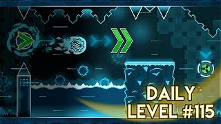 DAILY LEVEL #115 | Geometry Dash 2.1 - "Synchronization" by SaabS | GuitarHeroStyles