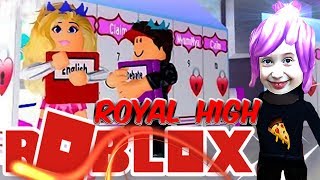 ROBLOX ROYALE HIGH SCOOL #1 Батя Нуб Ксюха Pro Школа Принцесса Русалка Дом Игрушек