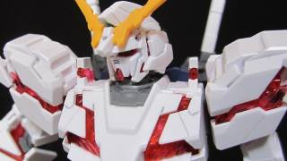 HGUC Unicorn Gundam (Part 2: Parts) Destroy Mode Gundam UC gunpla review