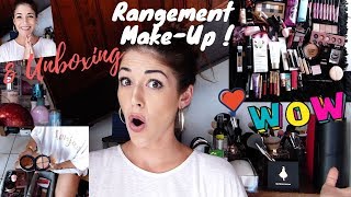 RANGEMENT MAKE-UP, TRI & ROOM TOUR ... + SURPRISE !!! ? #roomtour #rangementmakeup #unboxing