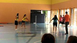Coreografía de cuerdas.