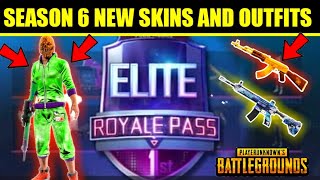 PUBG Mobile Season 6 - New Gun Skins And OutFits Leaks