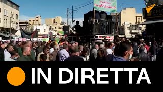 Giordania, proteste contro l’accordo con Israele