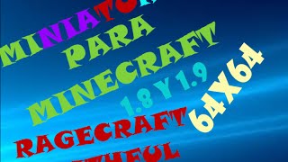 Ragecraft Faithful Texture Pack para Minecraft 1.9 y 1.8